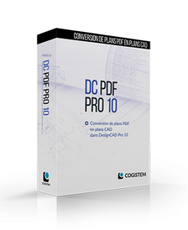 Mise à jour "DC-PDF Pro 10" depuis 9000 pour DesignCAD Pro 10