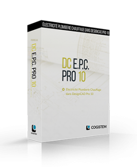 DC-EPC Pro 10 - Electricité Plomberie Chauffage DesignCAD Pro 10